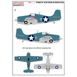 HGW 1/32 scale wet transfers for F4F-3/4 WILDCAT ACES over Guadalcanal- 232913