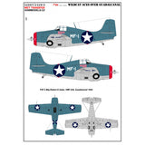 HGW 1/32 scale wet transfers for F4F-3/4 WILDCAT ACES over Guadalcanal- 232913