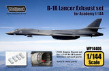 Wolfpack 1/144 scale resin B-1B Lancer Exhaust set for Academy - WP14406