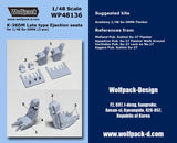 Wolfpack 1/48 Scale K-36DM Late type Ejection seats for Su-30MK - WP48136