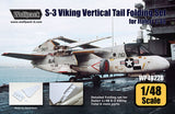 Wolfpack 1/48 scale S-3 Viking Vertical Tail Folding set for Italeri WP48226