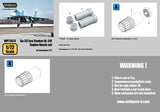 Wolfpack 1/72 Su-33 Sea Flanker AL-31F resin Engine Nozzle for Hasegawa WP72073