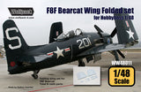Wolfpack 1/48 F8F Bearcat Wing Folded set for Hobbyboss WW48011