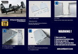 Wolfpack 1/48 F8F Bearcat Wing Folded set for Hobbyboss WW48011