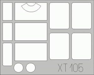 Eduard Express 1/35 scale ZiS-5 mask for Allan - XT105